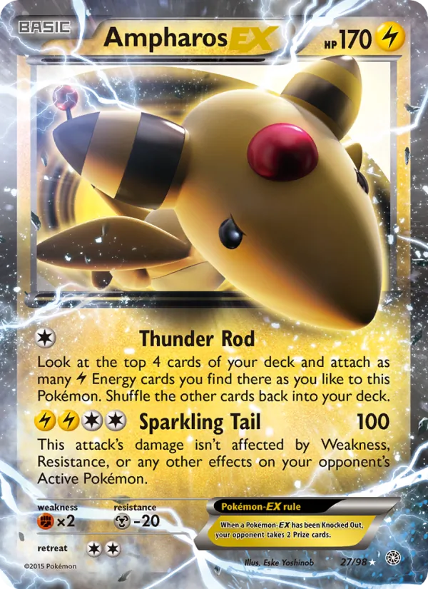 Ampharos EX #27/98