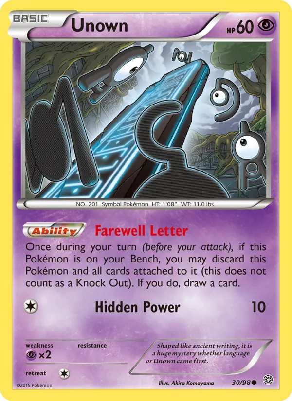 Unown #30/98
