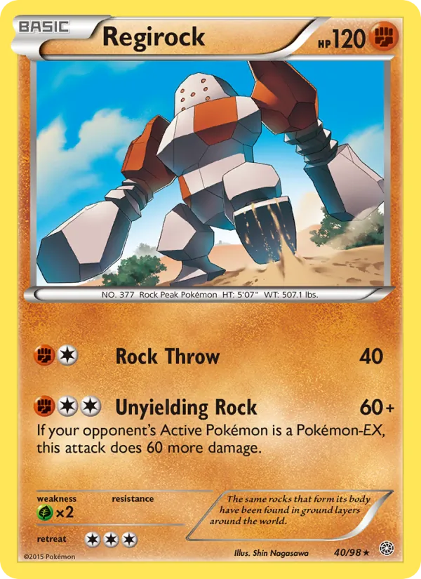 Regirock #40/98