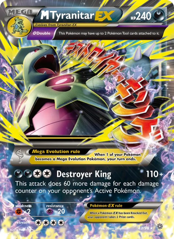 M Tyranitar EX #43/98