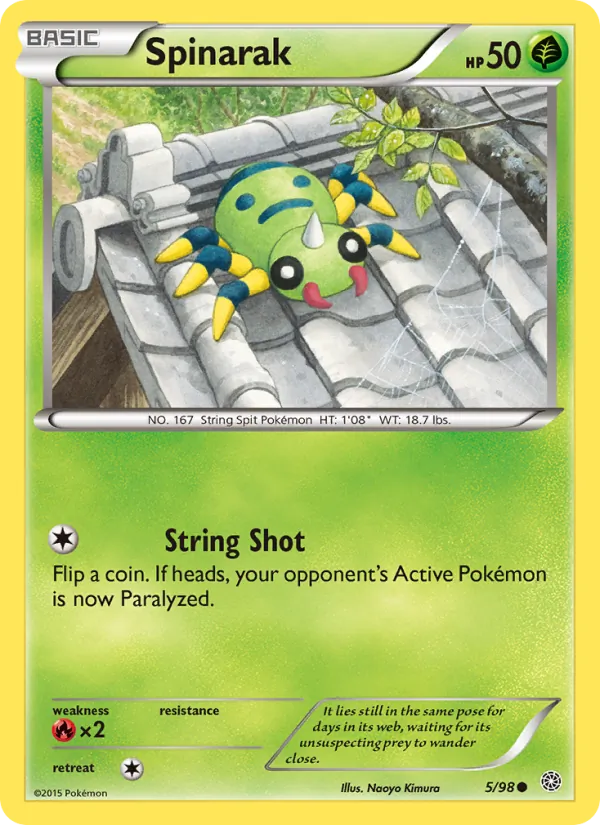 Spinarak #5/98