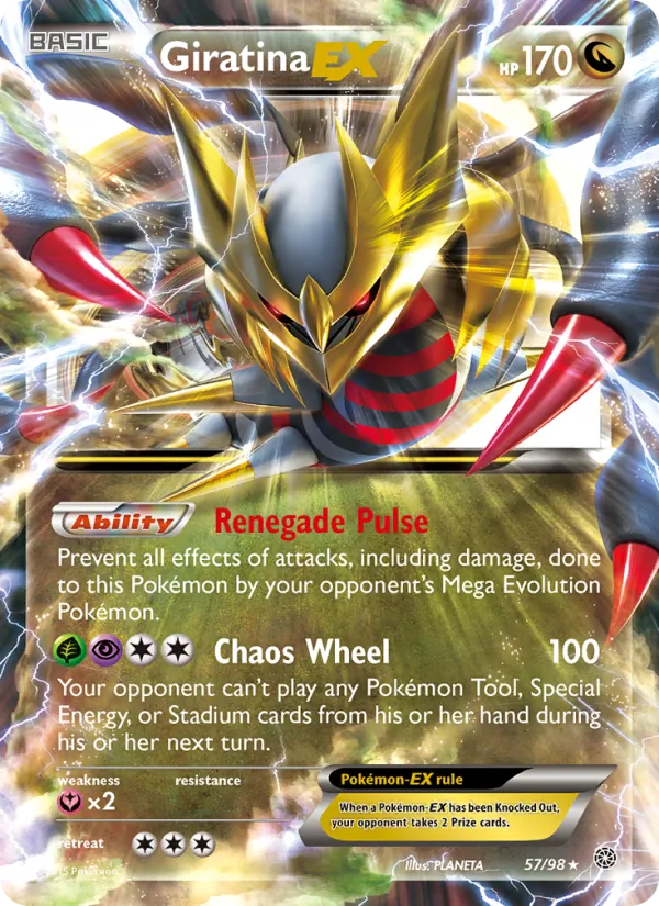 Giratina EX #57/98