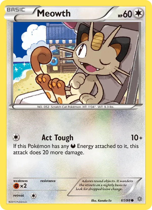Meowth #61/98