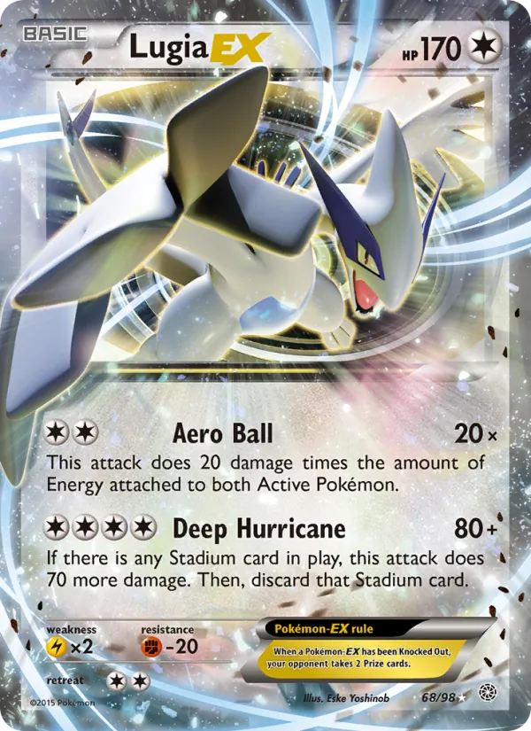 Lugia EX #68/98