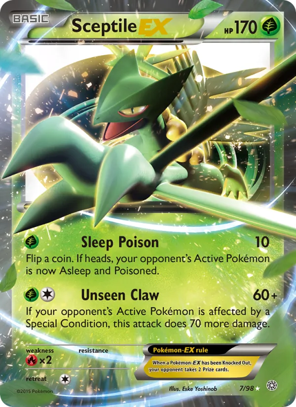 Sceptile EX #7/98