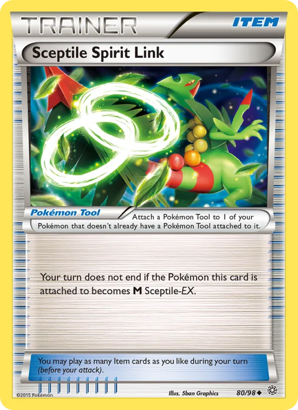 Sceptile Spirit Link, Ancient Origins #80/98