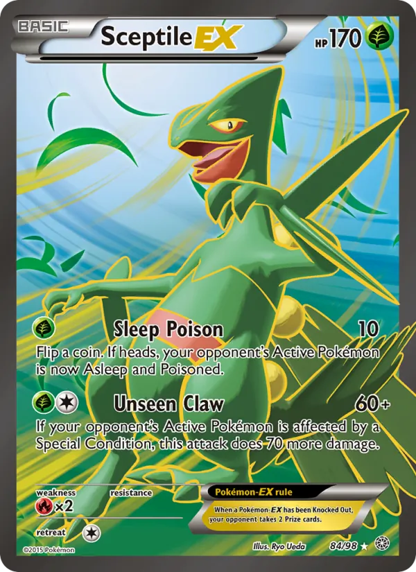 Sceptile EX #84/98