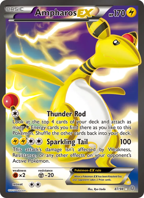 Ampharos EX #87/98