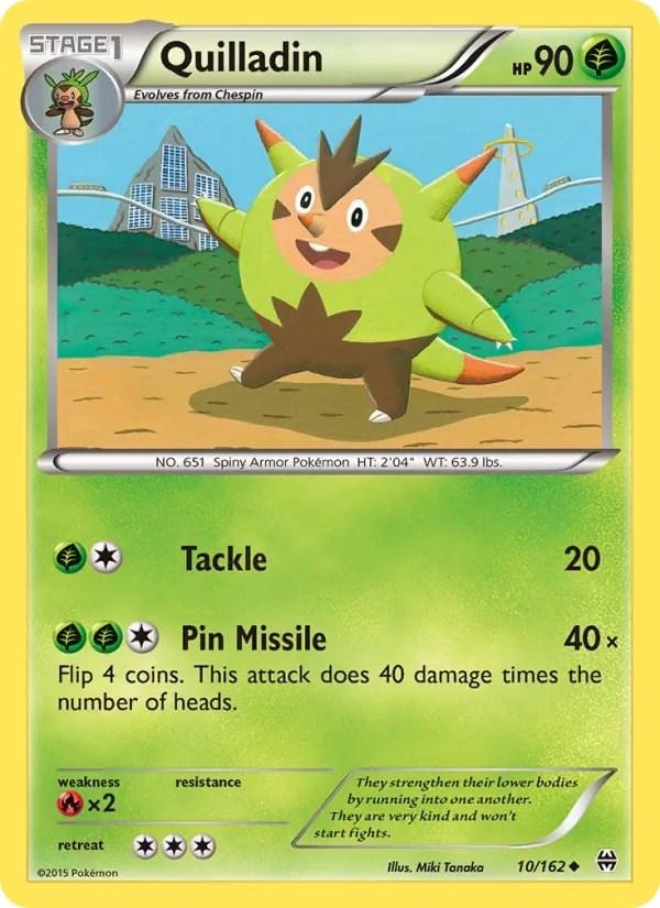 Quilladin #10/162