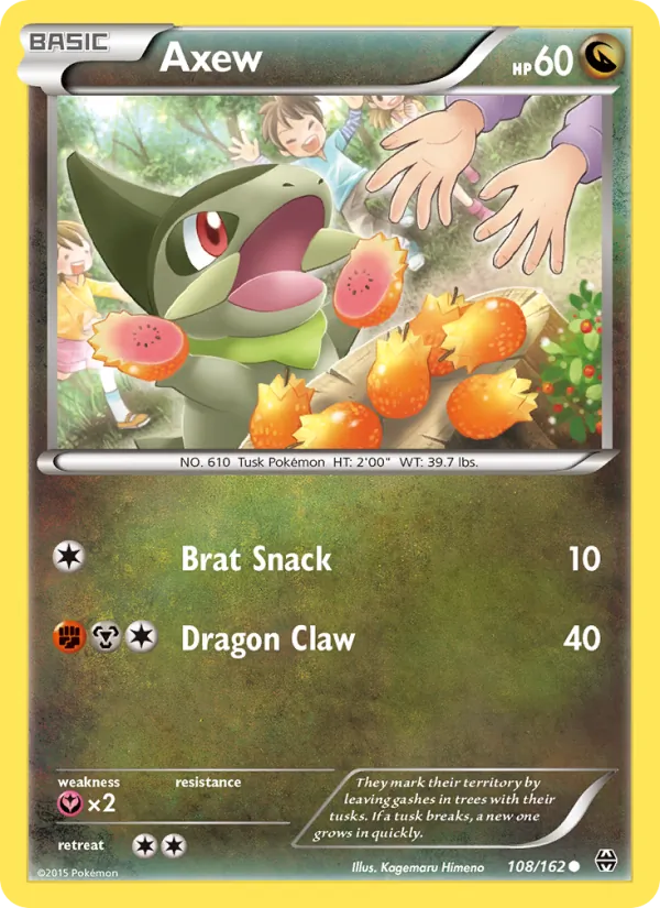 Axew #108/162