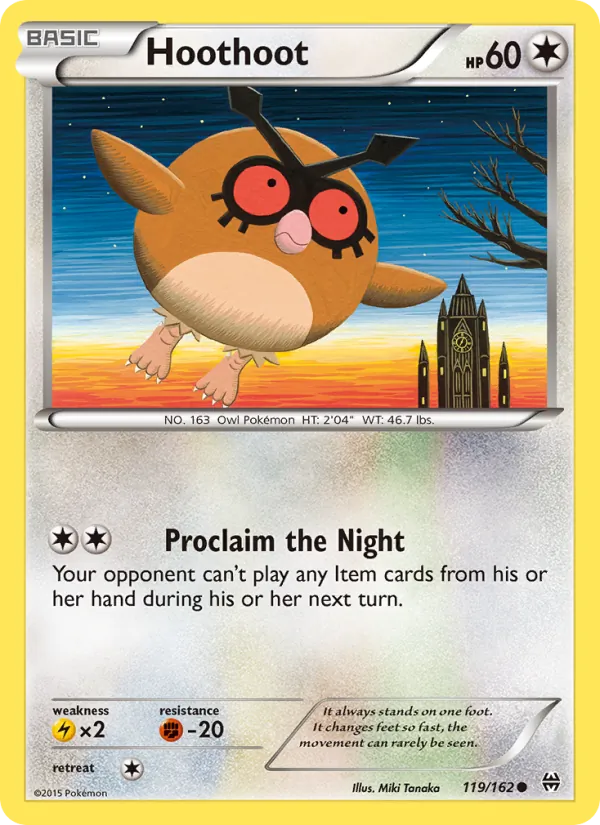 Hoothoot #119/162