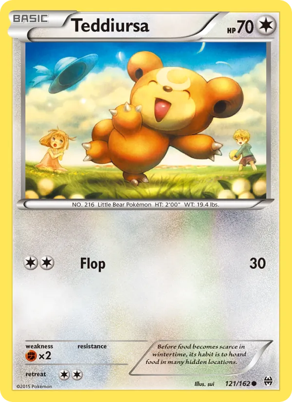 Teddiursa #121/162