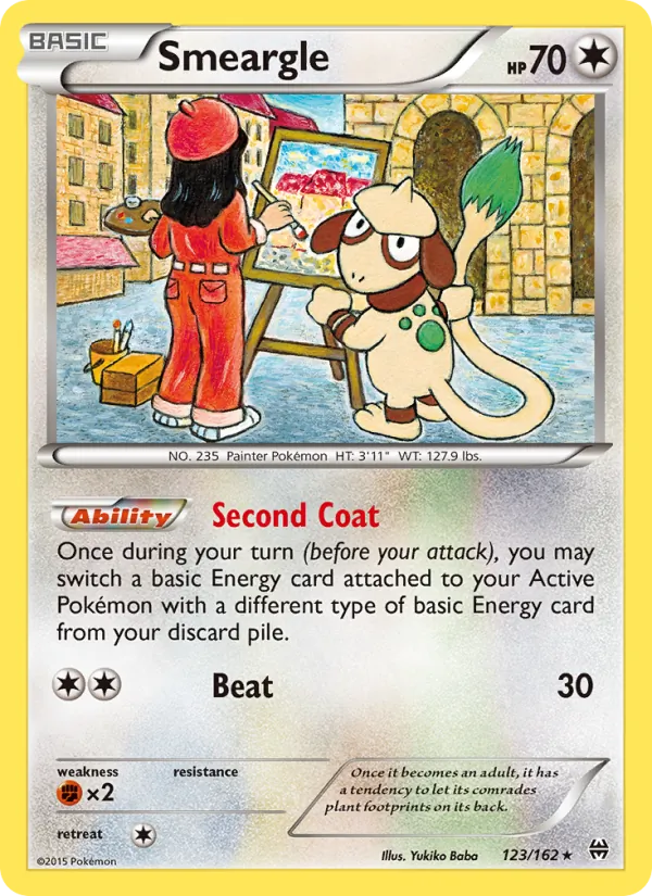 Smeargle #123/162