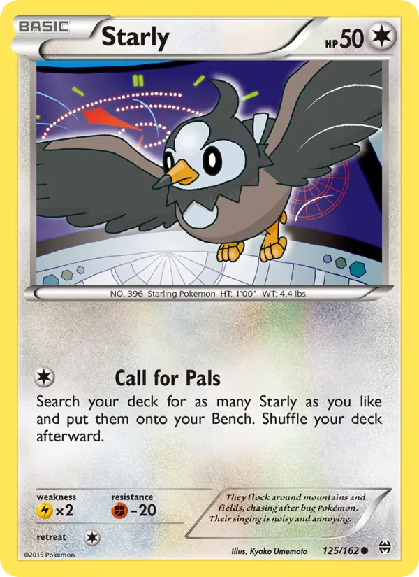 Starly #125/162