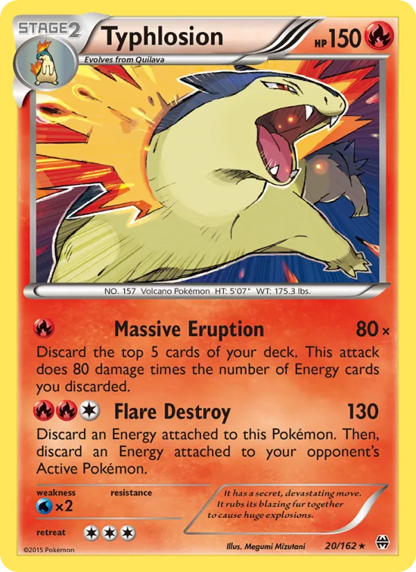 Typhlosion #20/162