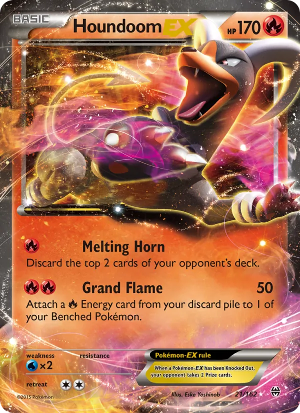 Houndoom EX #21/162