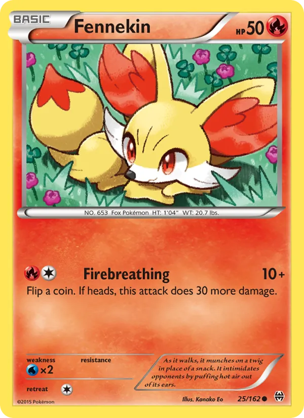 Fennekin #25/162