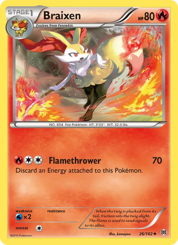 Braixen #26/162