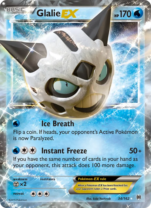 Glalie EX #34/162