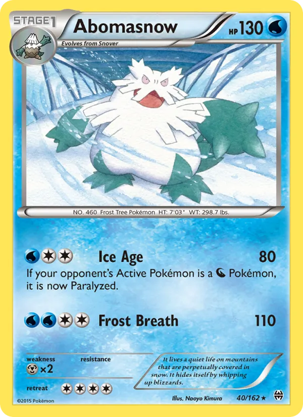 Abomasnow #40/162