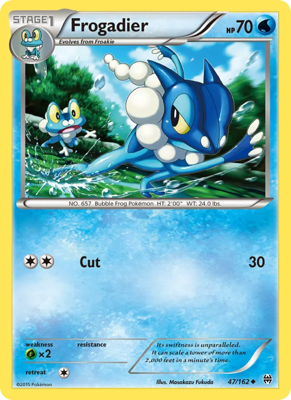 Frogadier #47/162