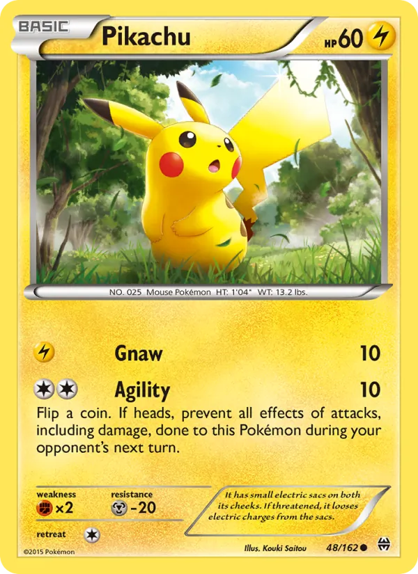 Pikachu #48/162
