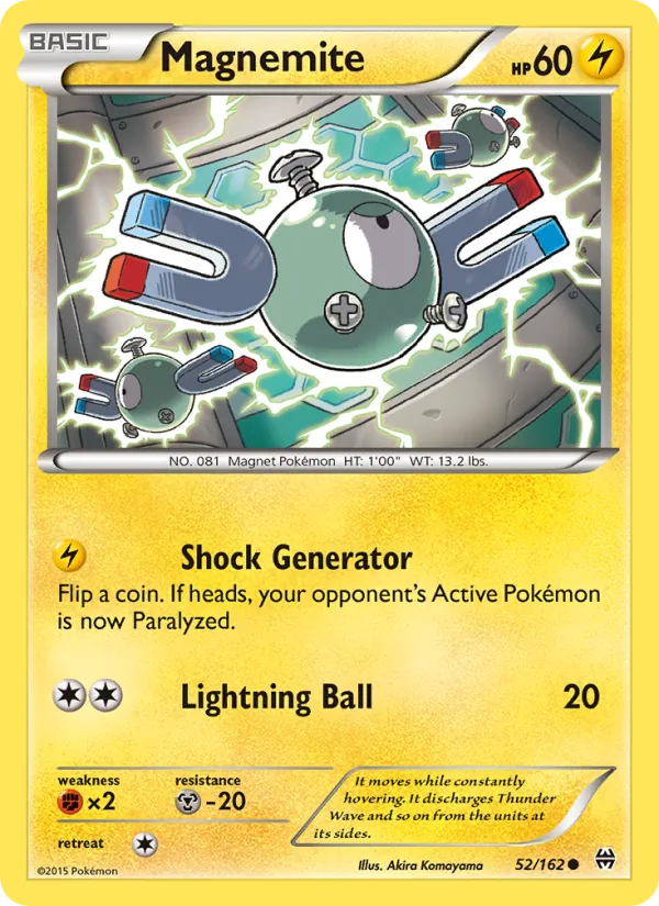 Magnemite #52/162