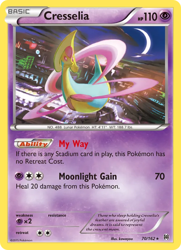 Cresselia #70/162