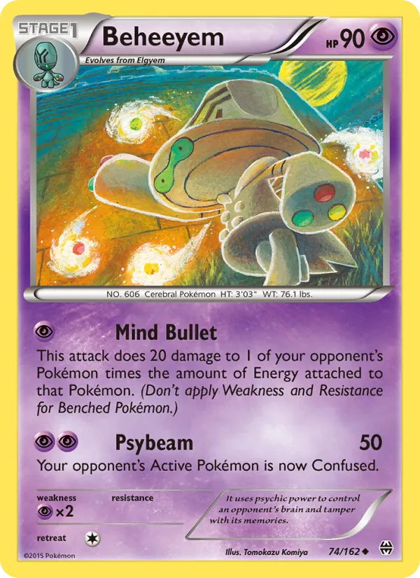 Beheeyem #74/162