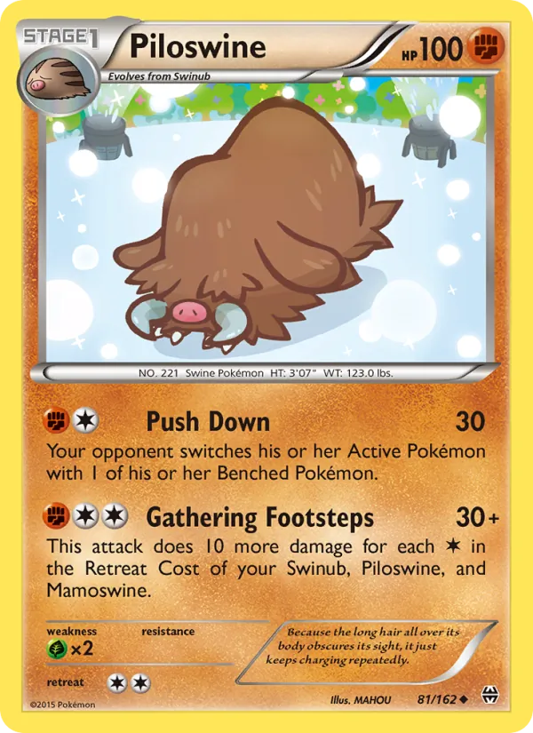 Piloswine #81/162