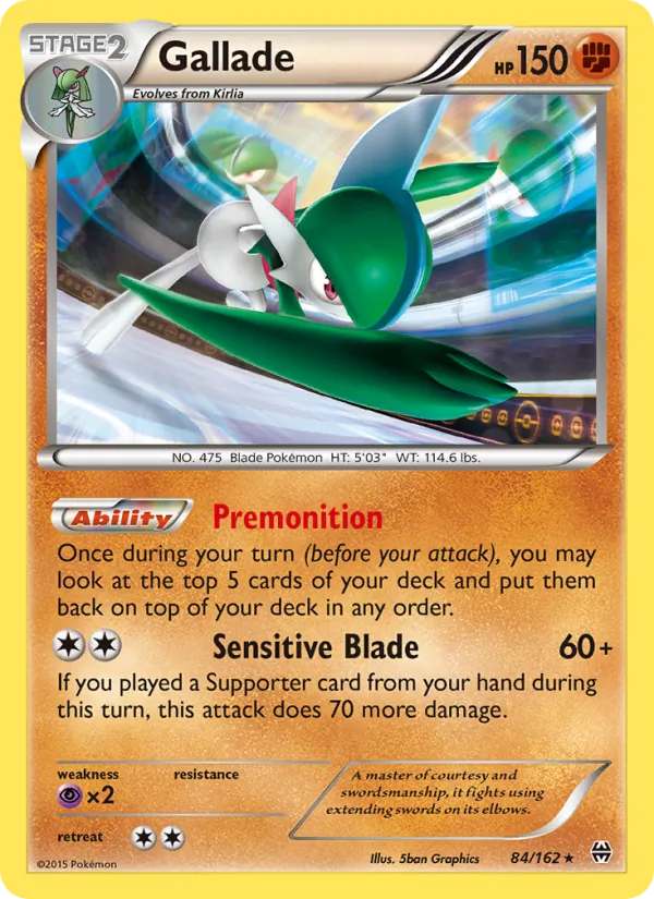 Gallade #84/162