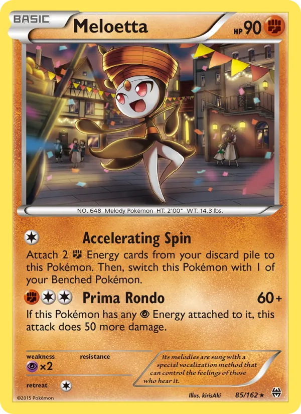 Meloetta #85/162