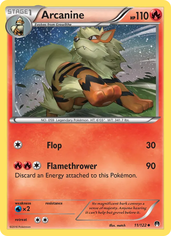 Arcanine #11/122