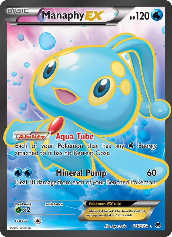 Manaphy EX #116/122