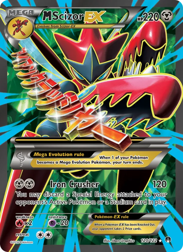 M Scizor EX #120/122