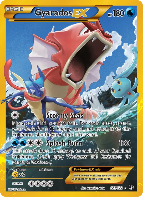 Gyarados EX #123/122