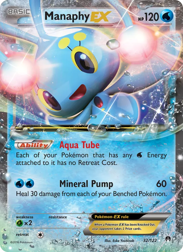 Manaphy EX #32/122