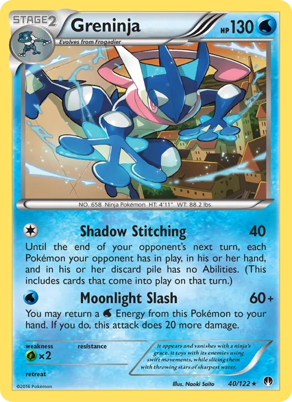 Greninja #40/122