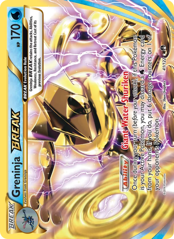 Greninja BREAK #41/122