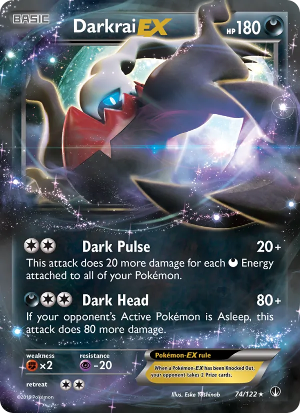 Darkrai EX #74/122