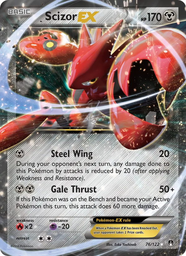 Scizor EX #76/122