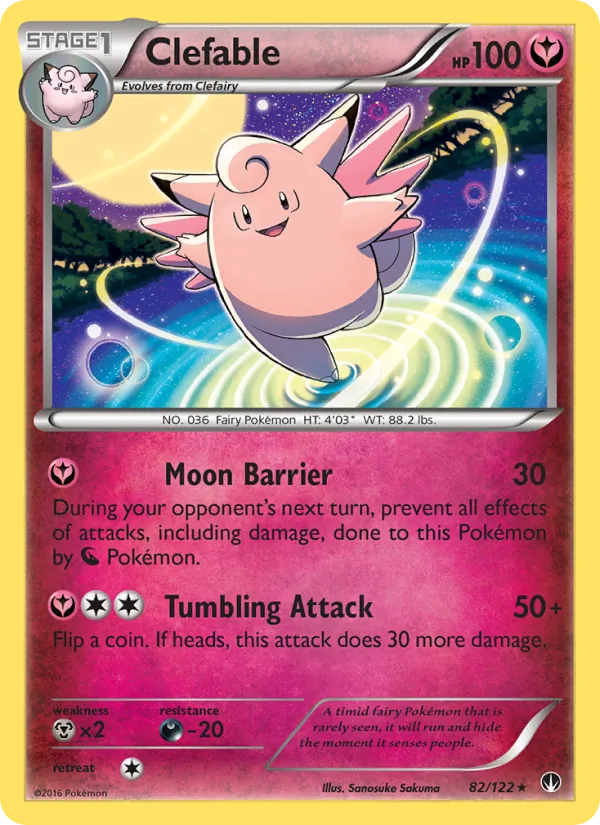Clefable #82/122