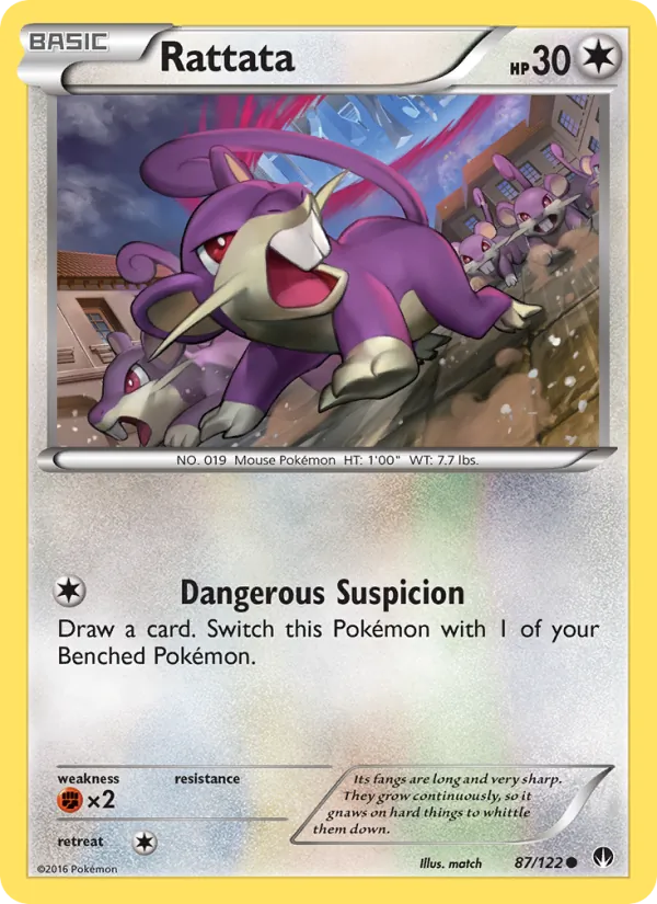 Rattata #87/122