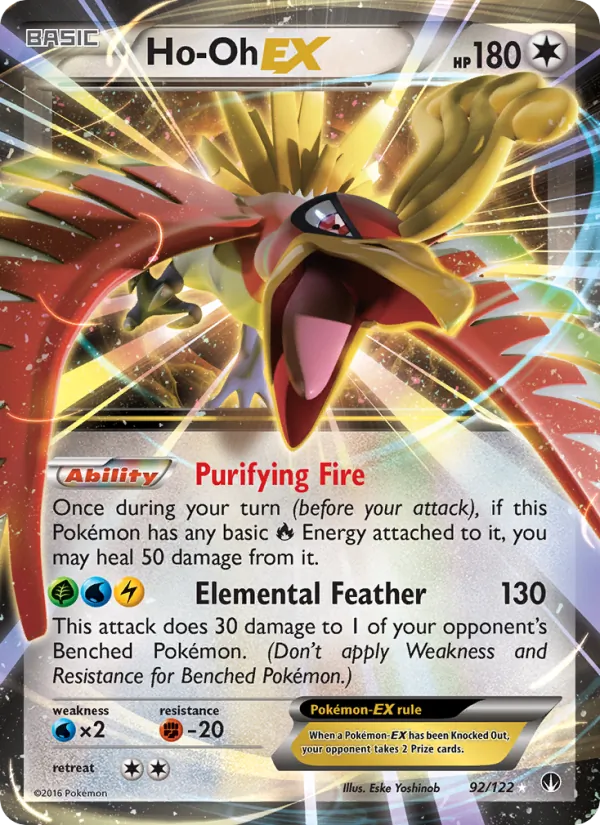 Ho-Oh EX #92/122