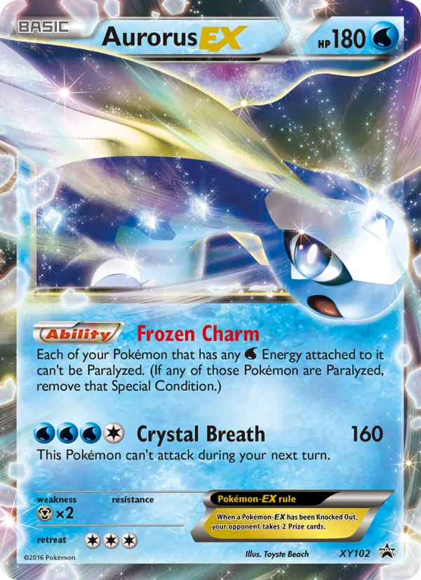 Aurorus EX #XY102/211