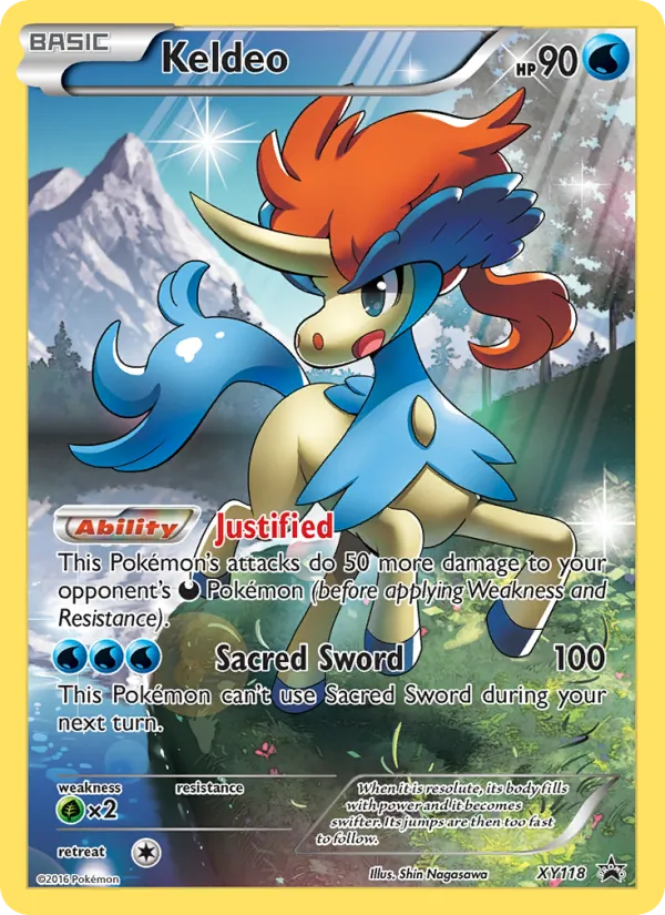 Keldeo #XY118/211