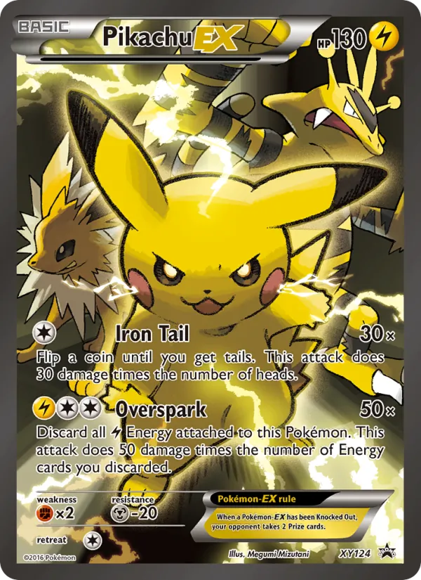 Pikachu EX #XY124/211