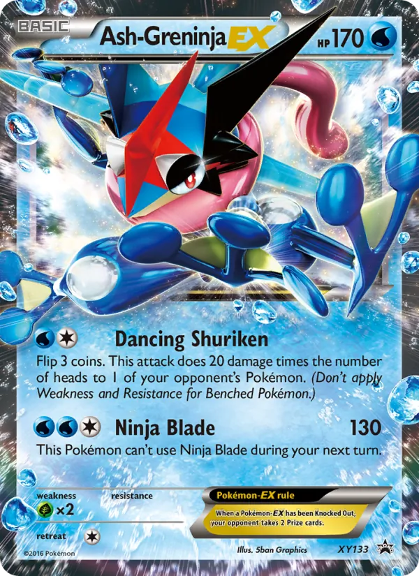 Ash Greninja EX #XY133/211