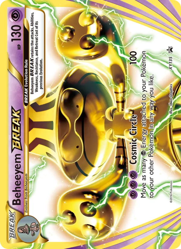 Beheeyem BREAK #XY135/211