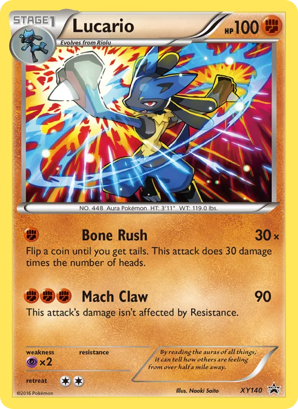 Lucario #XY140/211